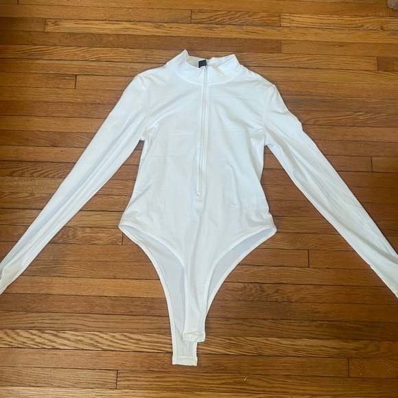 Tops | New Never Worn Womens White Athletic Jacket With Body Suit ...